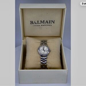 Balmain Silver-Tone Timepiece